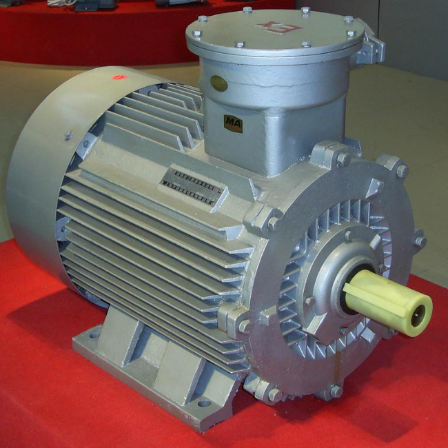 YBBP-315S-4防爆电机45°角实拍